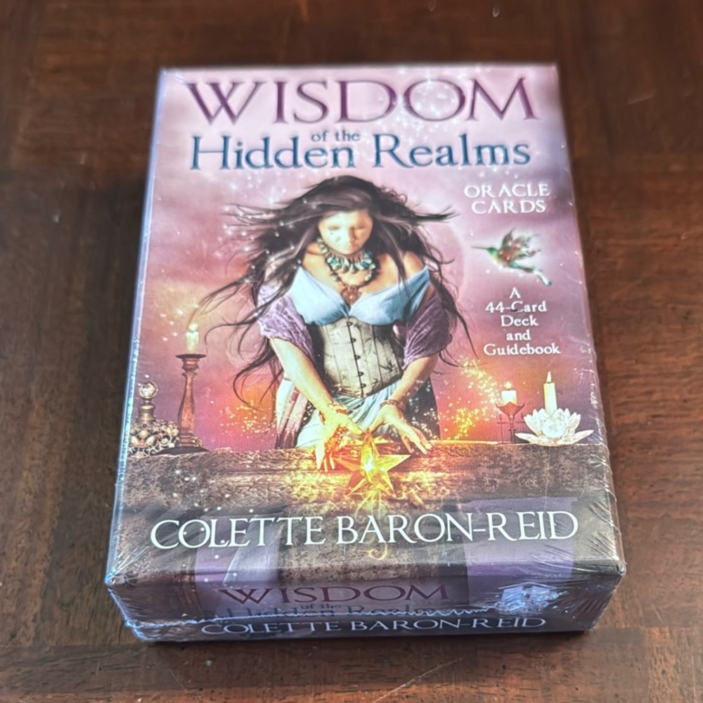 Wisdom of the Hidden Realms Oracle Cards 44-Card Deck and Guidebook New Sealed